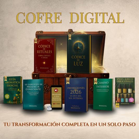 ✨Cofre Digital: Predicciones 2026 + Códice de Luz + Códice de Rituales + 🎁 6 Tesoros Extras
